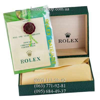 Коробка Rolex с документами